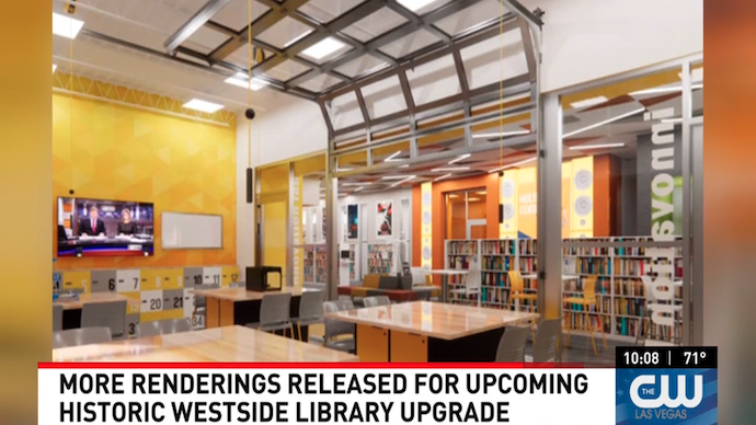 New West Las Vegas Library Renderings Released 